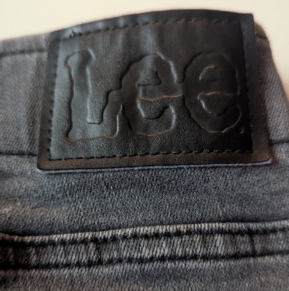 Lee Extreme Motion MVP Jeans Mens 38x29(28) Gray Regular Fit‎ Straight Leg - Picture 10 of 12